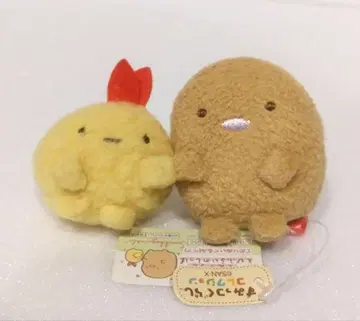 스미코구라시 테노리 봉제 인형 돈카츠 새우튀김 꼬리 아게아게 아겟코