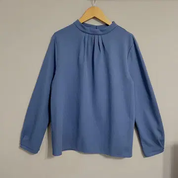 green label relaxing 조젯 하이넥 턱 티셔츠