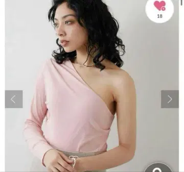 Whim Gazette 카바나 원숄더 상의