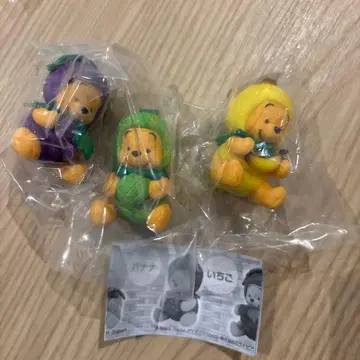 디즈니 스토어 도쿄 디즈니 리조트점 한정판 푸우 캡슐 토이 복각판