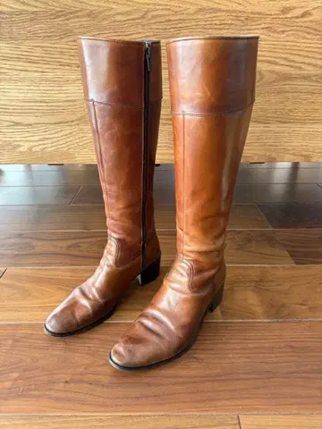 EIZO 에이조 브라운 롱 부츠 22.5cm