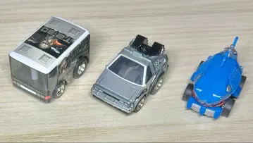 USJ 한정판 쵸로Q 3대 세트 랜드 샤크 드로리안 터미네이터 버스