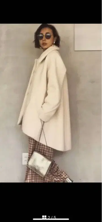 아메리 텐트라인 보아 코트