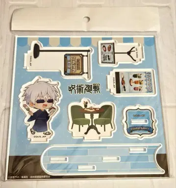 주술회전 미니 아크릴 디오라마 고죠 사토루 일본풍 찻집 ver.