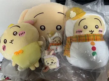 치이카와 토끼 봉제 인형 세트