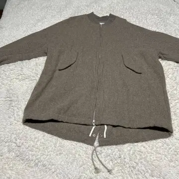 clip.tab 클립탭 스타디움 점퍼 스타일 하프 코트 브라운 M 사이즈