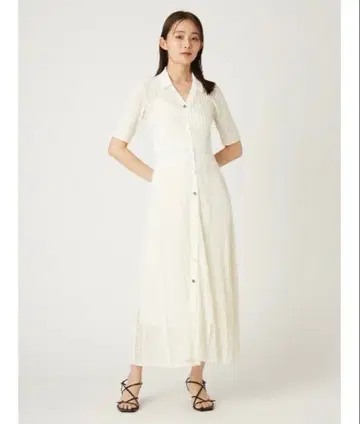 프레이 아이디 레이스 니트 원피스 1 사이즈