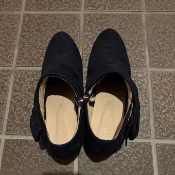 바니티 뷰티 네이비 숏부츠