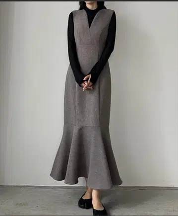 Louere 살로펫 스커트 그레이 M