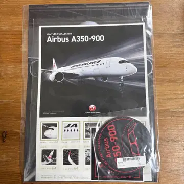 우표 시트 세트 JAL A350-900 코스터 스티커