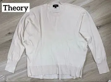 Theory 화이트 니트 스웨터 S