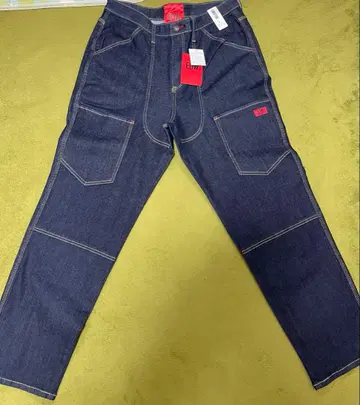 더블니 데님 L 사이즈 다크 블루