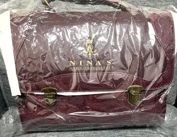 아오키 미사코 시마무라 니나스 콜라보 3way 백 와인 레드