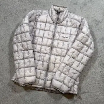 몽벨 완판 색상 1000필 다운 자켓 라이트 그레이 1101493