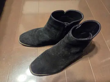 [새상품급] 블랙 스웨이드 숏부츠