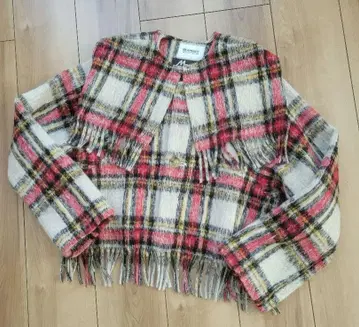 beamsboy 프린지 빅 터치 칼라 블루종