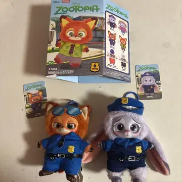 MINISO ZOOTOPIA 경찰 닉 경찰 주디