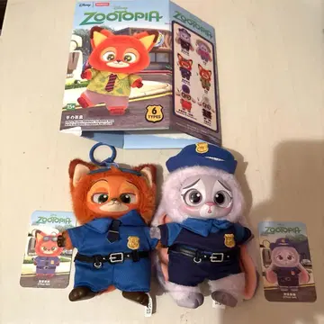 MINISO ZOOTOPIA 경찰 닉 경찰 주디