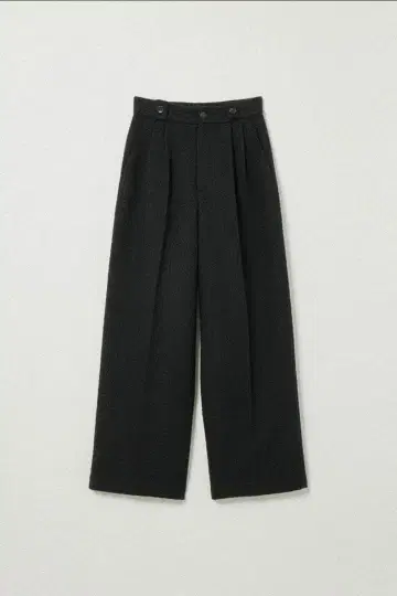 Eaphi WAFFLE STRAIGHT BELT PANTS