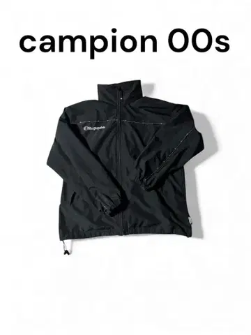 Champion MJASPO 블랙 나일론 자켓