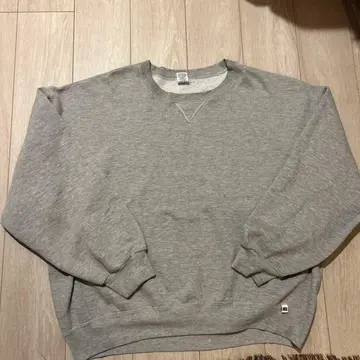 90s 멕시코제 Russell athletic 무지 맨투맨 앞V