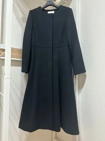 아베닐 에투알 노카라 벨티드 플레어 롱 코트 30