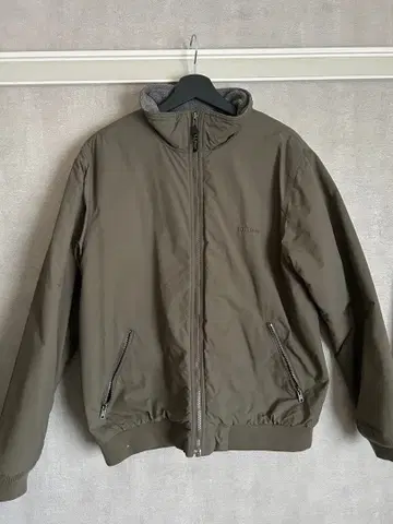 L.L.Bean 웜업 자켓 자수 로고 안감 플리스