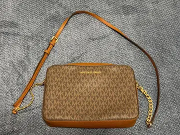 MICHAEL KORS 브라운 숄더백