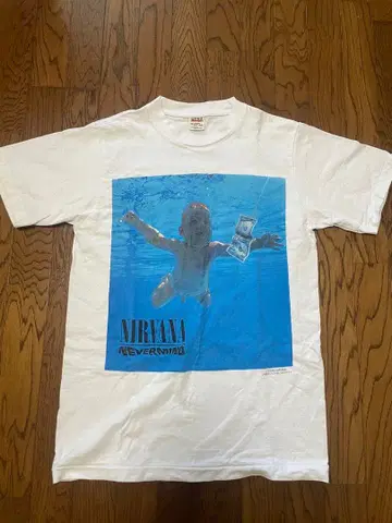 NIRVANA NEVERMIND T셔츠 1992년 제작