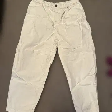 GAP 화이트 이지 팬츠 S
