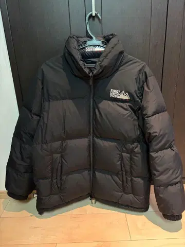 퍼스트 다운 블랙 다운 자켓 S