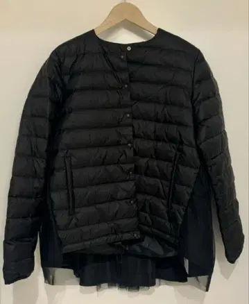 anana 튤 다운 블루종