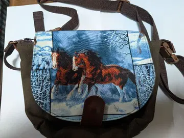 아틀리에 하이디 말 패턴 3way 파우치