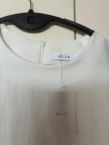 [ 미사용 새상품 ] eLLa 화이트 긴팔 셔츠 원피스