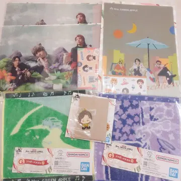 미세스 제일복권 후지사와 료카 메탈 참 타월 클리어 파일 묶음 판매