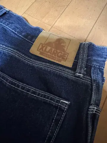 XLARGE 다크 블루 숏팬츠 사이즈 32