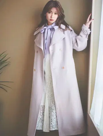 레이디 아젤 롱 코트