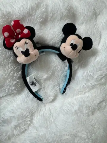 상하이 디즈니 커스텀 머리띠 미키&미니