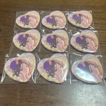 하얀 눈 토모에 6월의 신부 캔뱃지 9개 세트