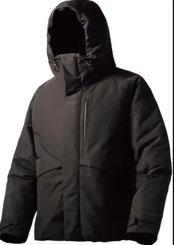 블랙 다운 자켓