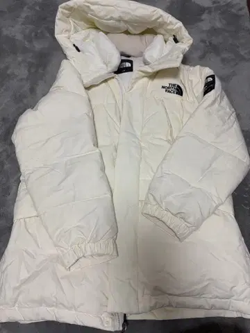 THE NORTH FACE 화이트 다운 자켓 S/50