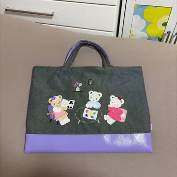 familiar 캐틀레브 콜라보 데님 백 다카라즈카 가극 파밀리아