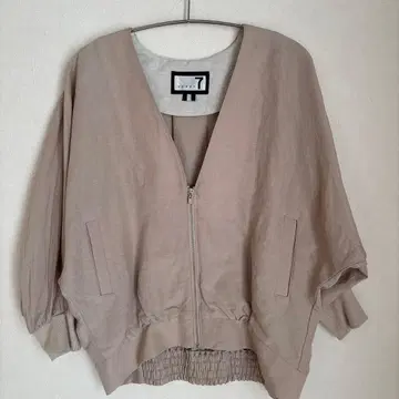 soeur7 돌먼 슬리브 7부 기장 집업 자켓 M 사이즈