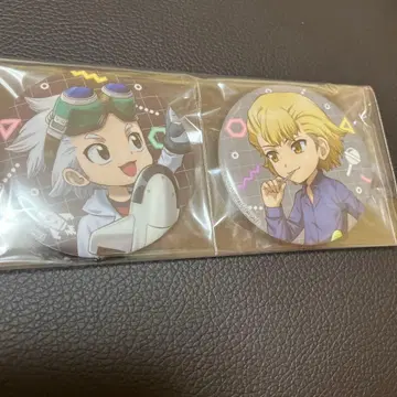 Dr.STONE 유년기 제노&스탠리 캔뱃지