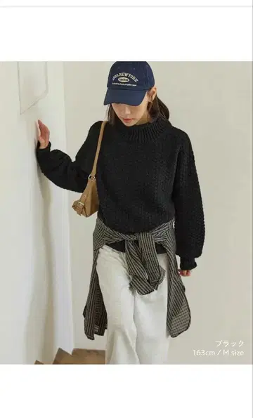 CHAN ME 미 키 니트 풀오버 여성용