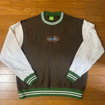 HUF 맨투맨 트레이닝복 M 브라운/그레이