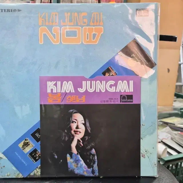 김정미 NOW 앨범 LP 봄/햇님 신중현