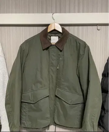 FREAKS STORE 옷깃 코듀로이 절개 나일론 블루종 남성용