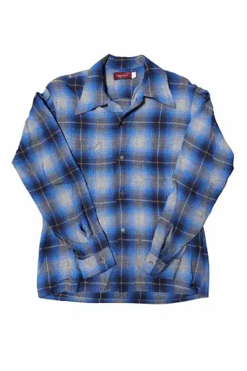 Career Club 레이온 셔츠 70s