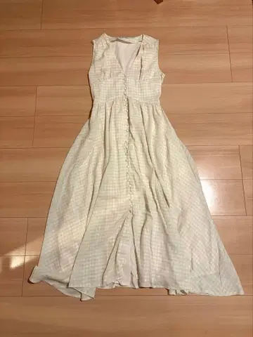 [ 새상품급 ] LIBJOIE 슬리브리스 롱 원피스